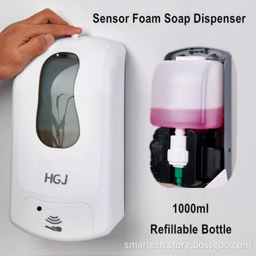 China Supplier ABS automatic toilet soap dispensers manufactured in